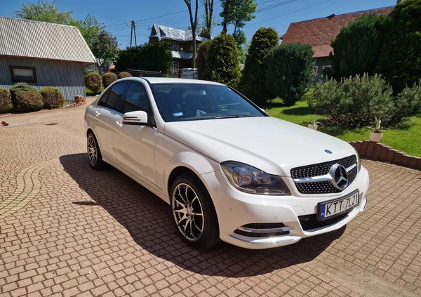 mercedes benz klasa c zakopane Mercedes-Benz Klasa C cena 52300 przebieg: 127000, rok produkcji 2012 z Zakopane